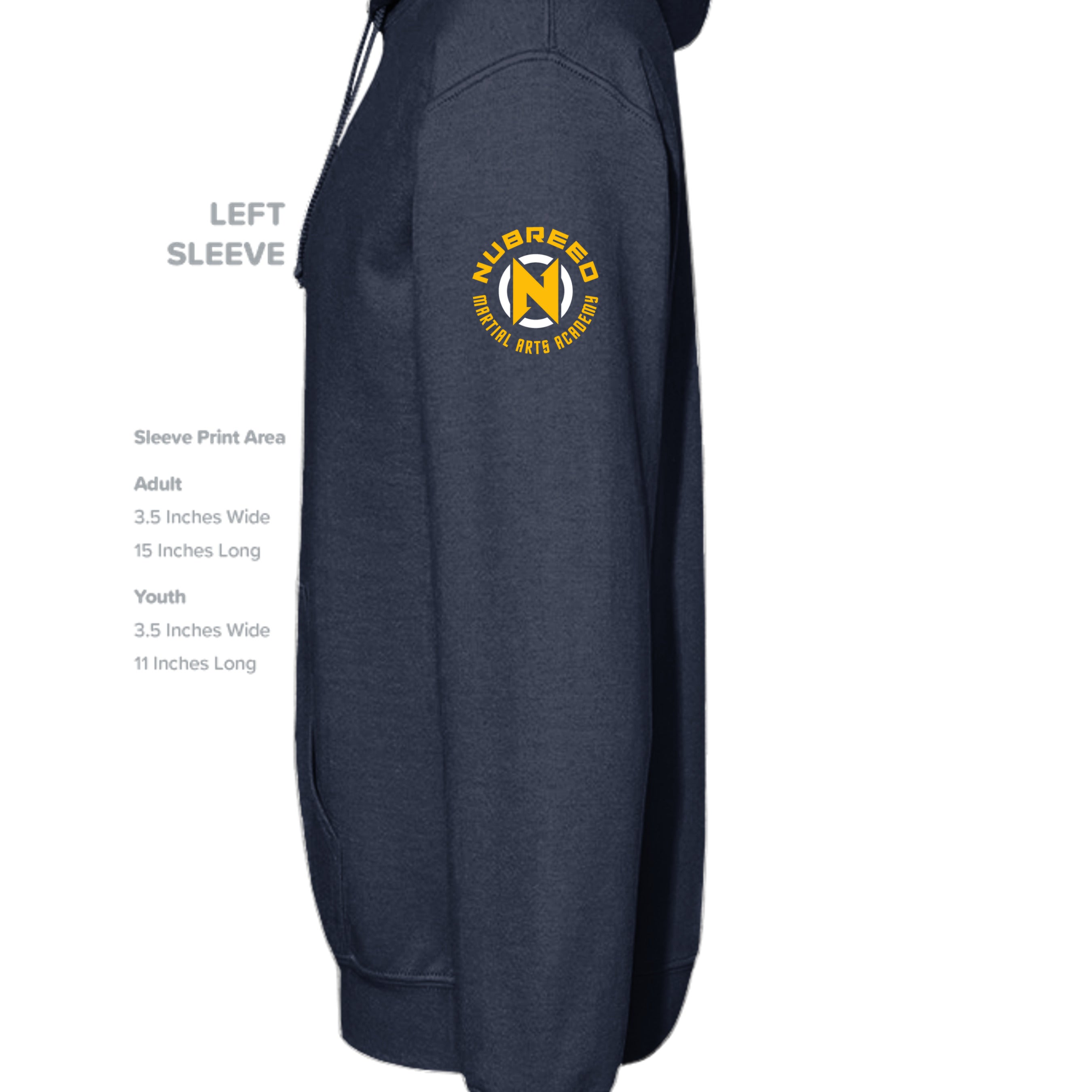 NAVY - G185 - SLEEVE_LEFT