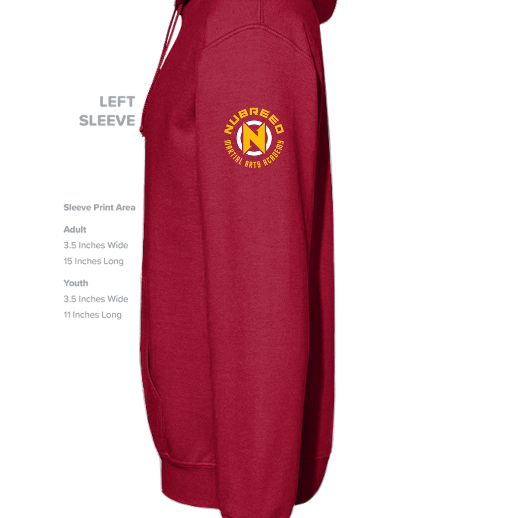 CARDINAL RED - G185 - SLEEVE_LEFT